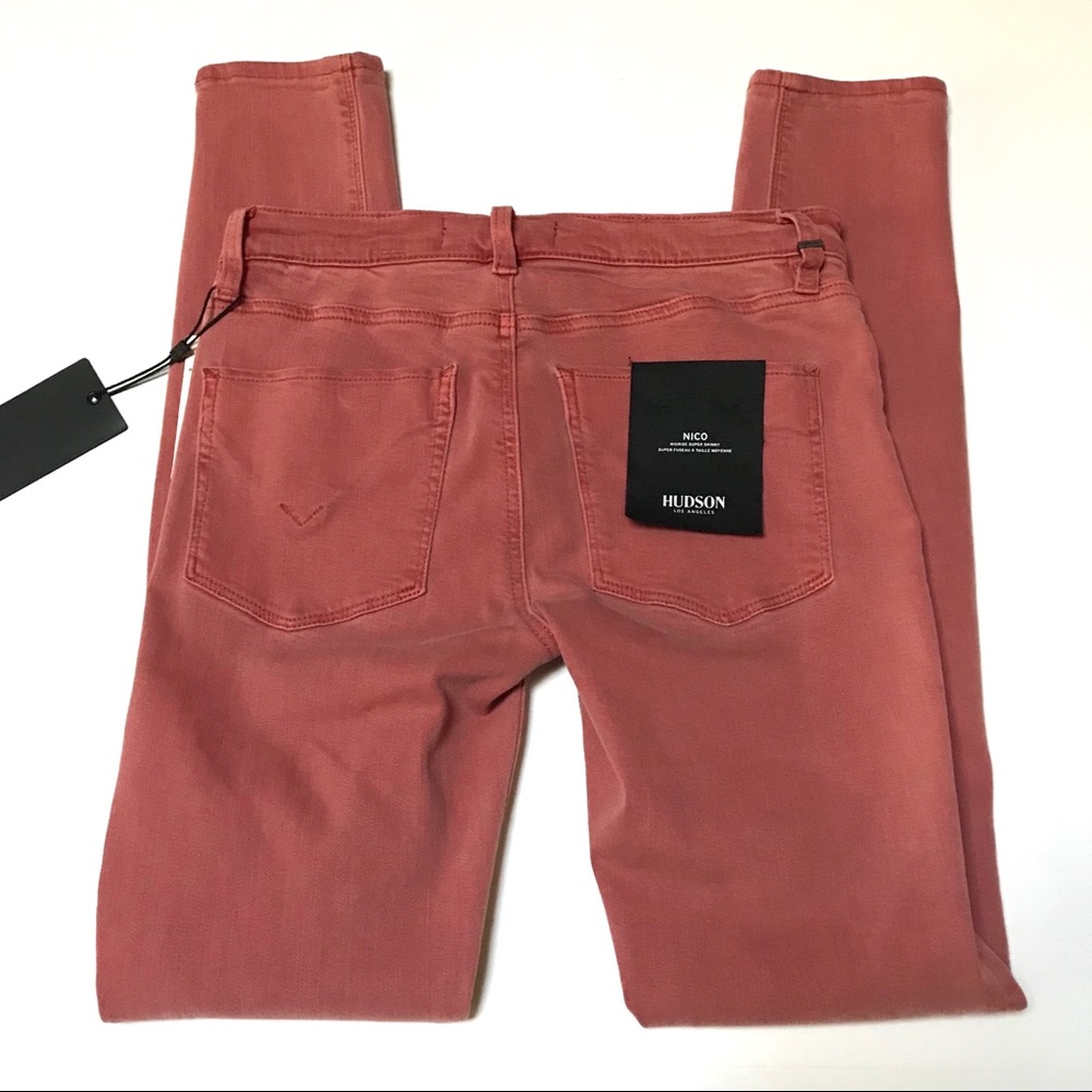 Hudson Nico Midrise Super Slim sz 26
